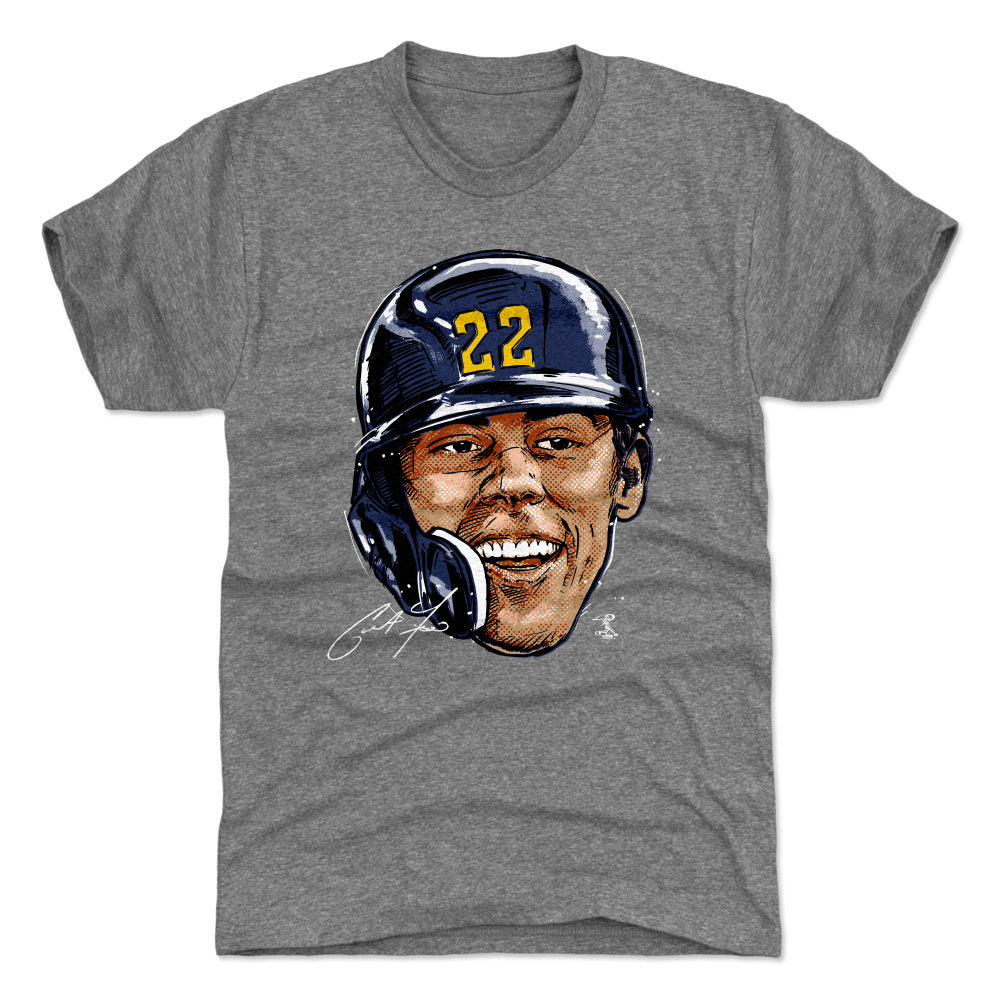 Christian Yelich Men's Premium T-shirt Milwaukee 