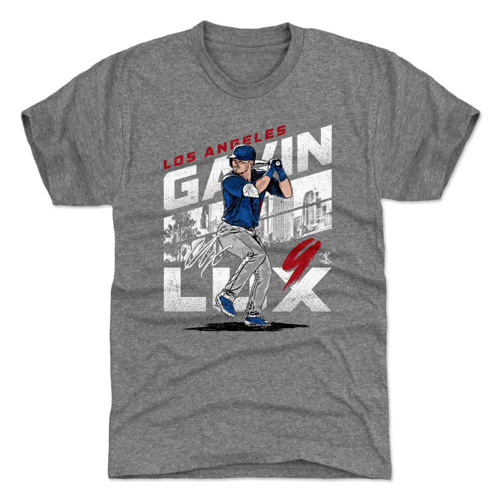 Gavin Lux Los Angeles baseball name and number shirt, hoodie