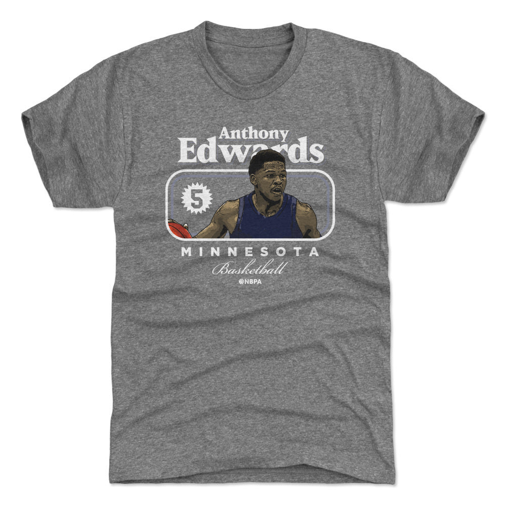 Anthony Edwards Men&#39;s Premium T-Shirt | 500 LEVEL