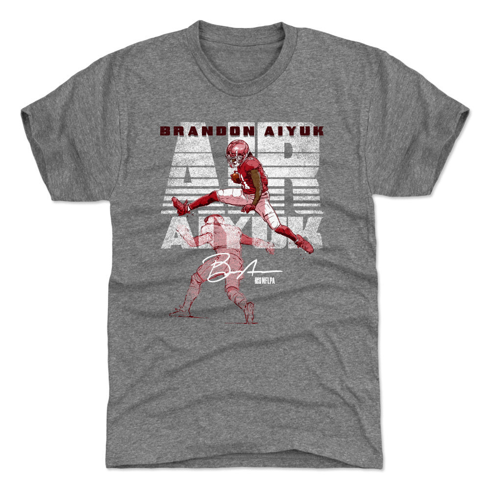 Youth Nick Chubb Heathered Gray Cleveland Browns Pixel Player 2.0 T-Shirt