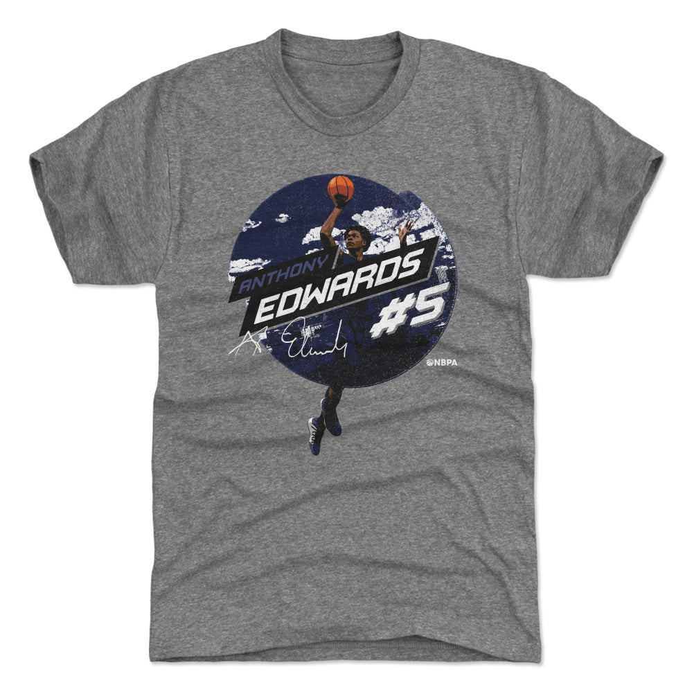 Anthony Edwards Men&#39;s Premium T-Shirt | 500 LEVEL