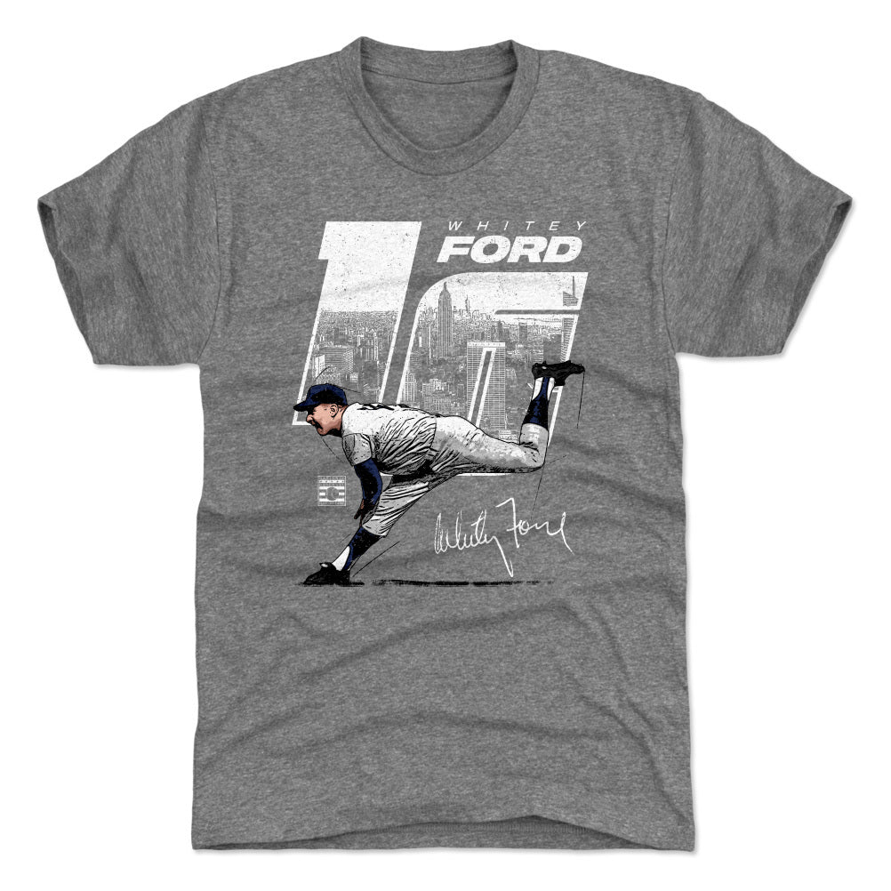 Whitey Ford Baseball Tee Shirt, New York Baseball Hall of Fame Men's  Baseball T-Shirt