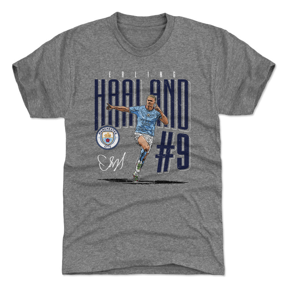 Erling Haaland Men&#39;s Premium T-Shirt | 500 LEVEL