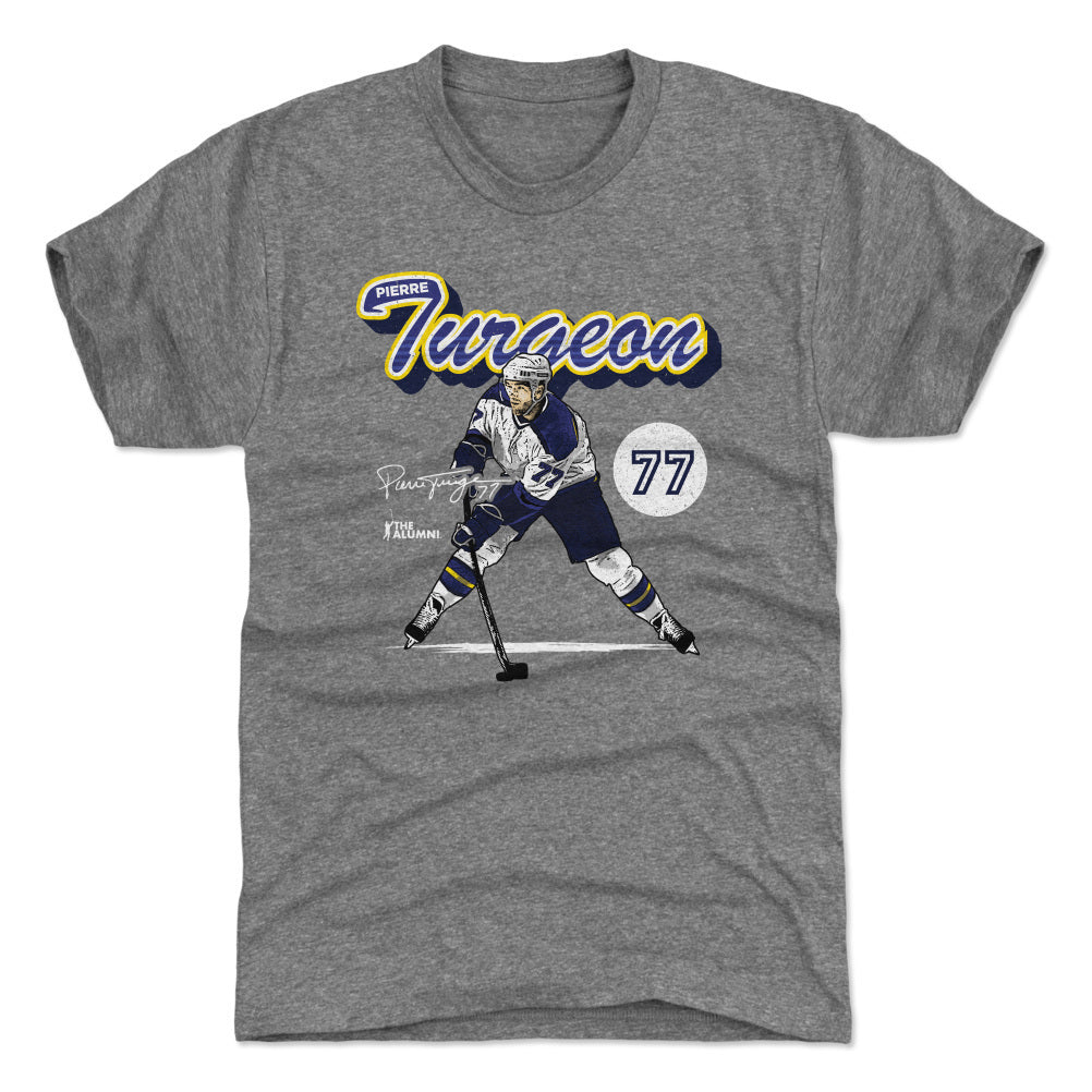 Pierre Turgeon Men&#39;s Premium T-Shirt | 500 LEVEL