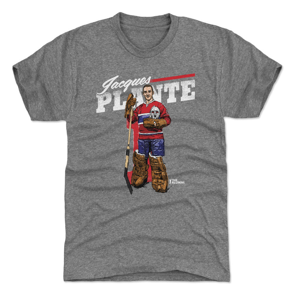 Jacques Plante Men&#39;s Premium T-Shirt | 500 LEVEL