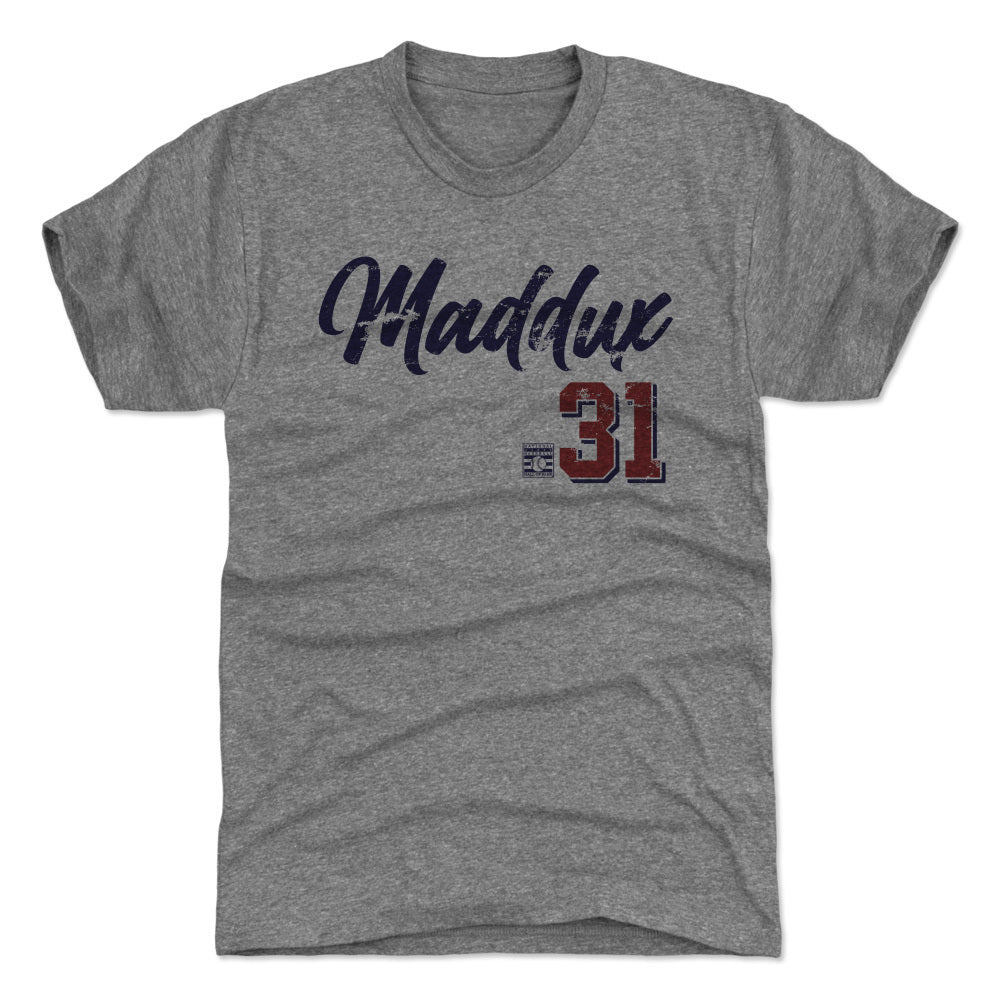 Greg Maddux T-Shirt  Atlanta Baseball Hall of Fame Men's Premium