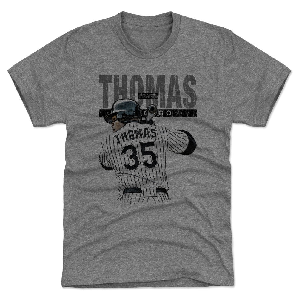  Frank Thomas Tee Shirt (Baseball Tee, X-Small, Royal/Heather  Gray) - Frank Thomas Big Hurt Font B : Sports & Outdoors