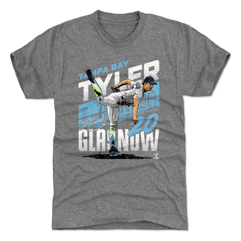 Tyler Glasnow Shirt, Tampa Bay Baseball Men's Cotton T-Shirt