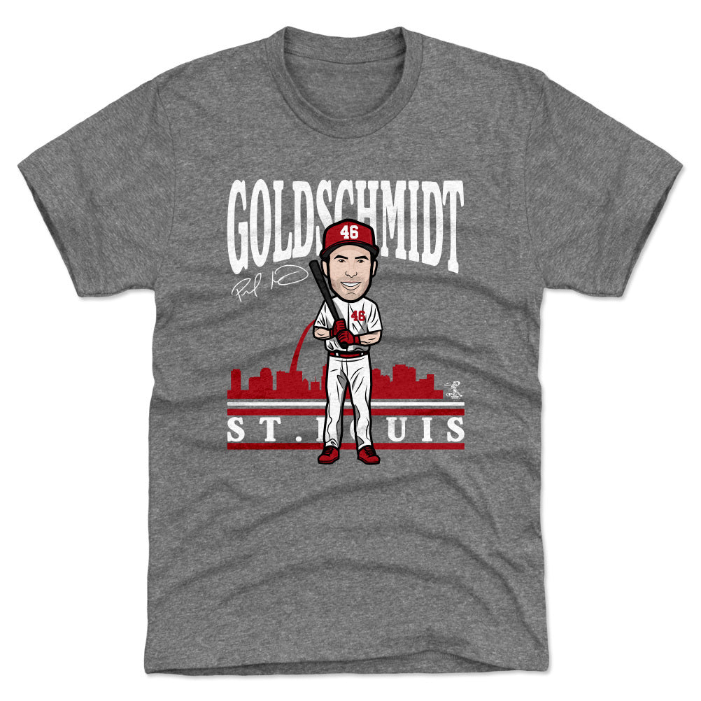 Paul Goldschmidt Men's Cotton T-Shirt - St. Louis Baseball Paul Goldschmidt  Goldy 2019 Players Weekend Script S