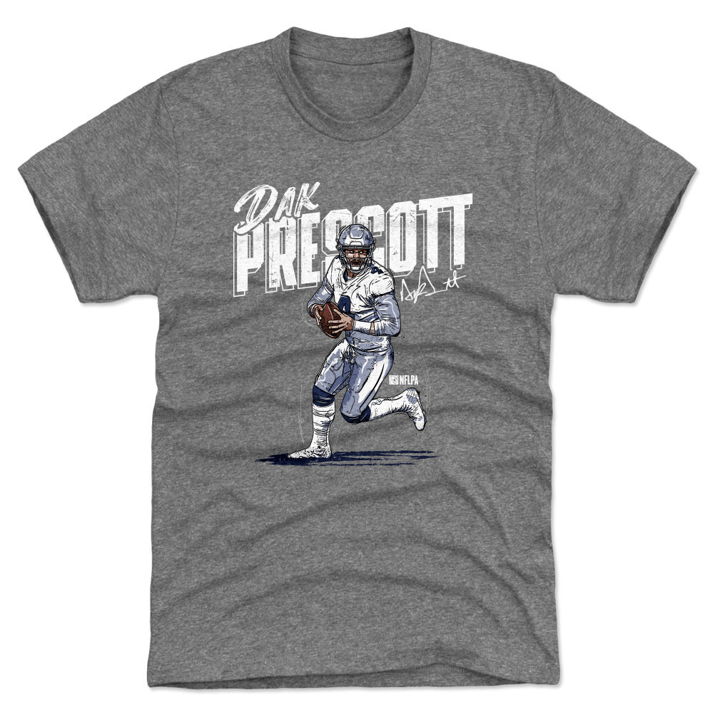 Zack Martin Dallas Cowboys Men's by Name & Number Logo T-Shirt - Ash