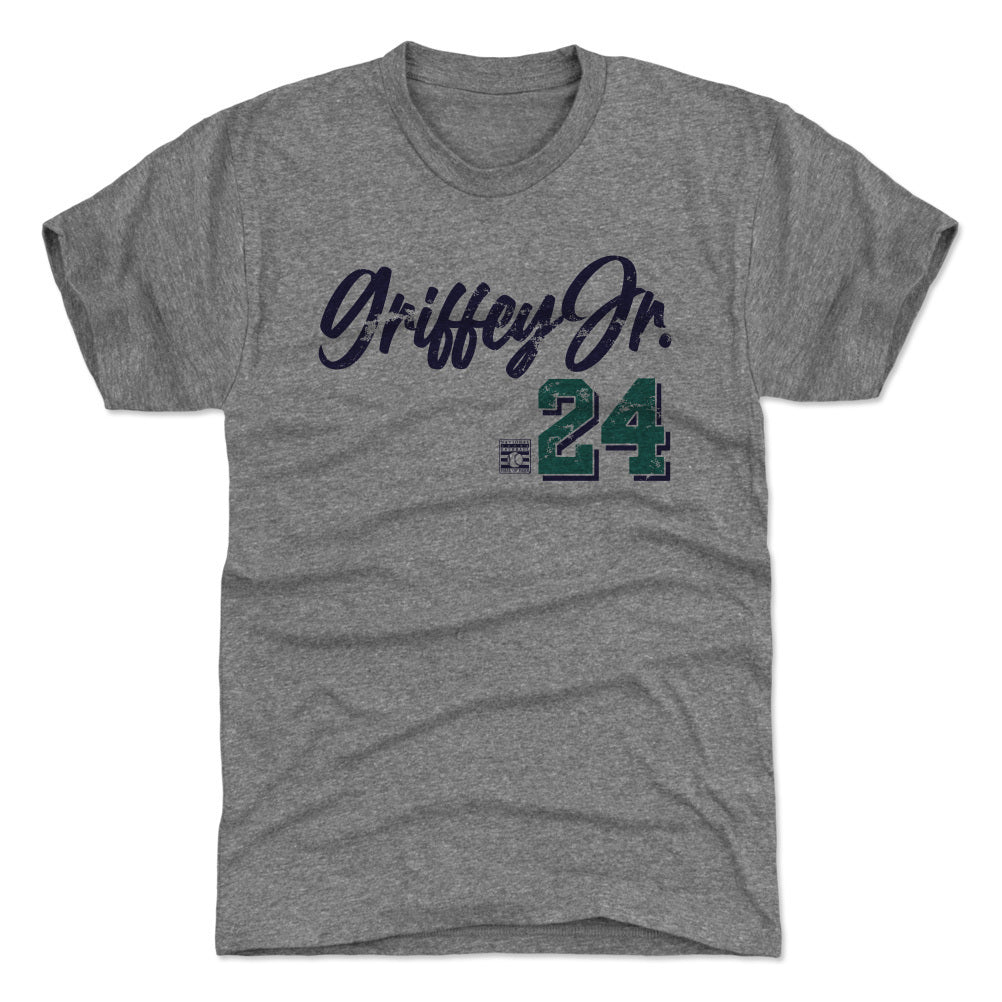 Ken Griffey Jr. Shirt, Seattle Baseball Hall of Fame Men's Cotton T-Shirt