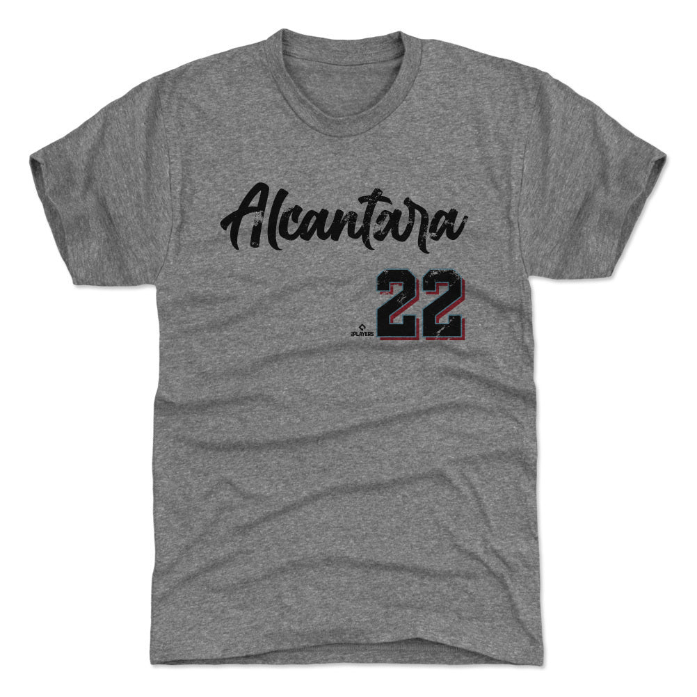 Sandy Alcantara Shirt, Miami Baseball Men's Cotton T-Shirt