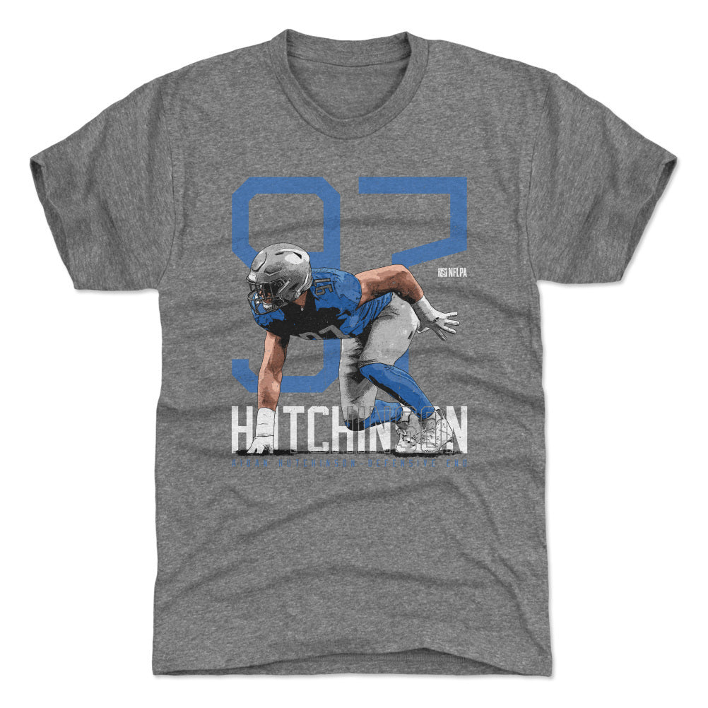 Aidan Hutchinson Men&#39;s Premium T-Shirt | 500 LEVEL