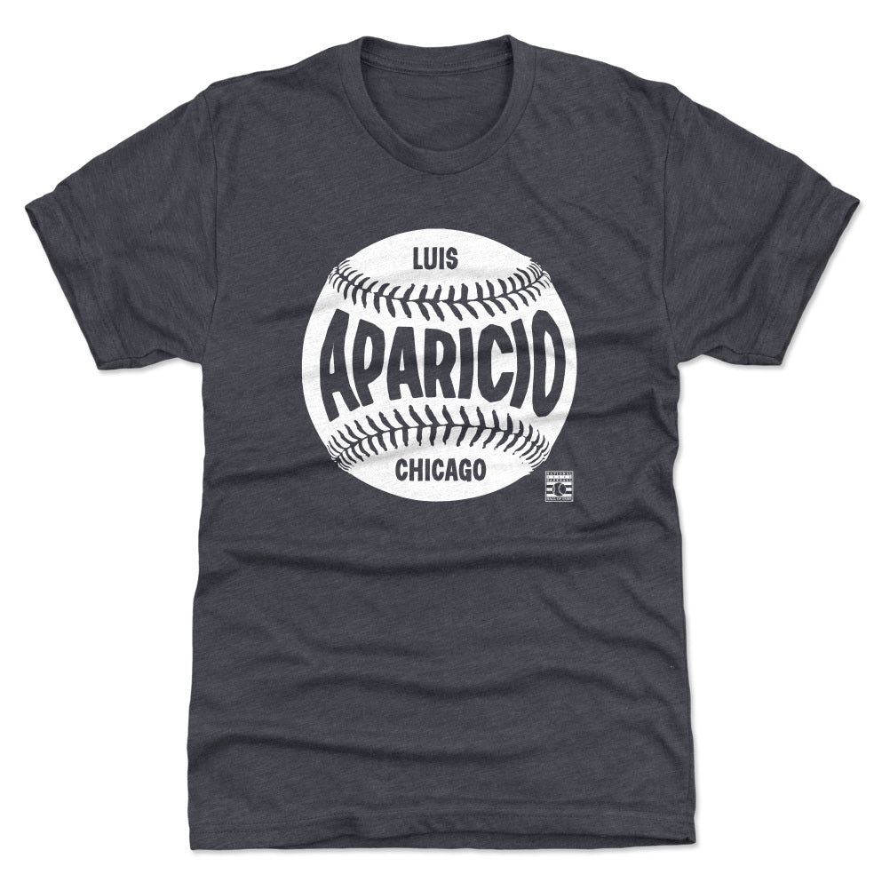 Luis Aparicio Men's Cotton T-Shirt - True Navy - Chicago | 500 Level