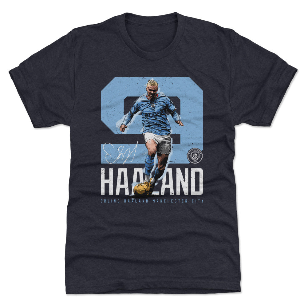 Erling Haaland Men&#39;s Premium T-Shirt | 500 LEVEL