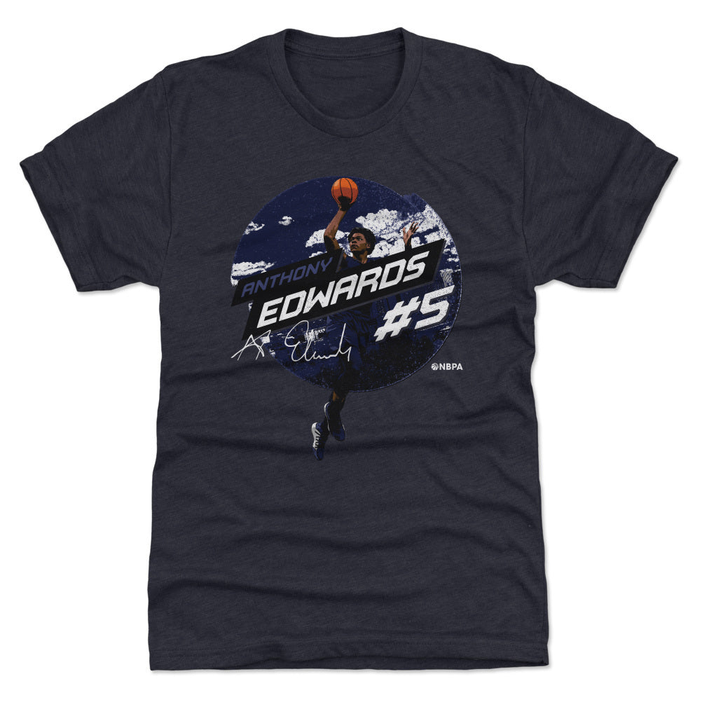 Anthony Edwards Men&#39;s Premium T-Shirt | 500 LEVEL