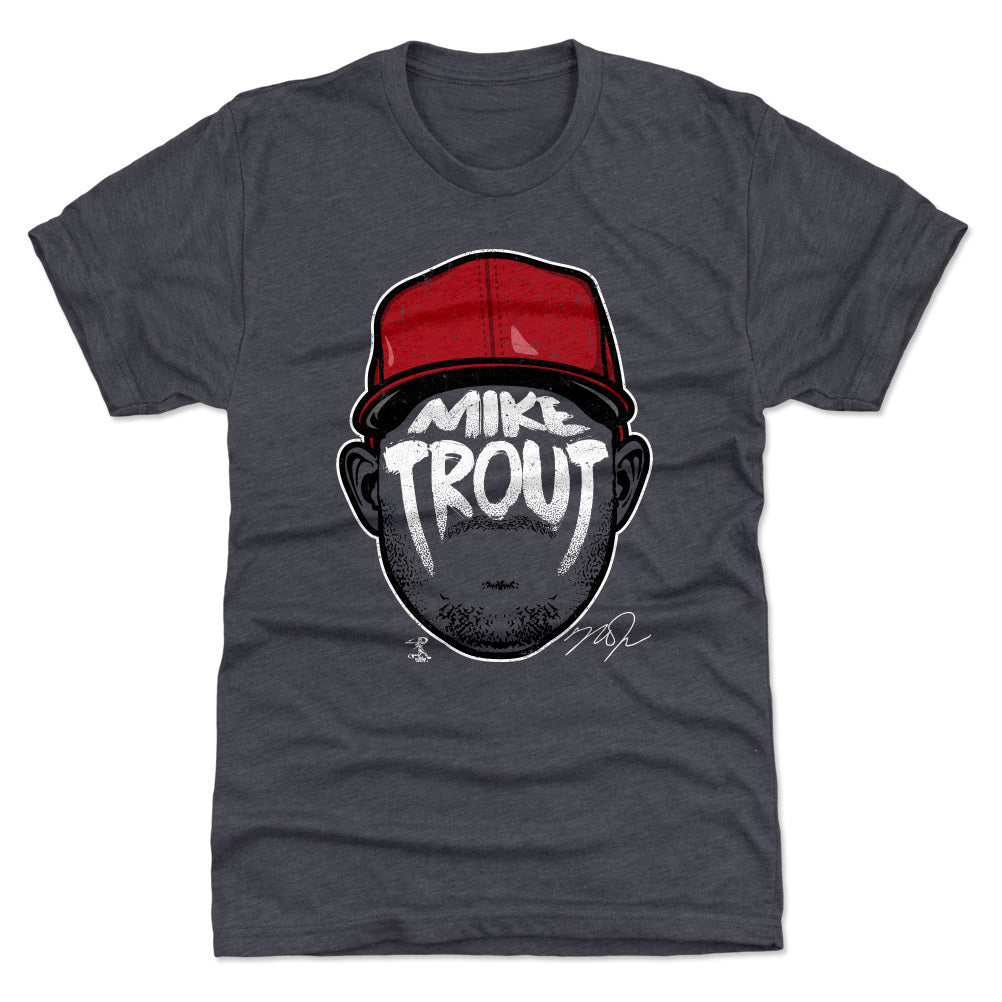 Mike Trout Shirt, Los Angeles Baseball Men's Cotton T-Shirt