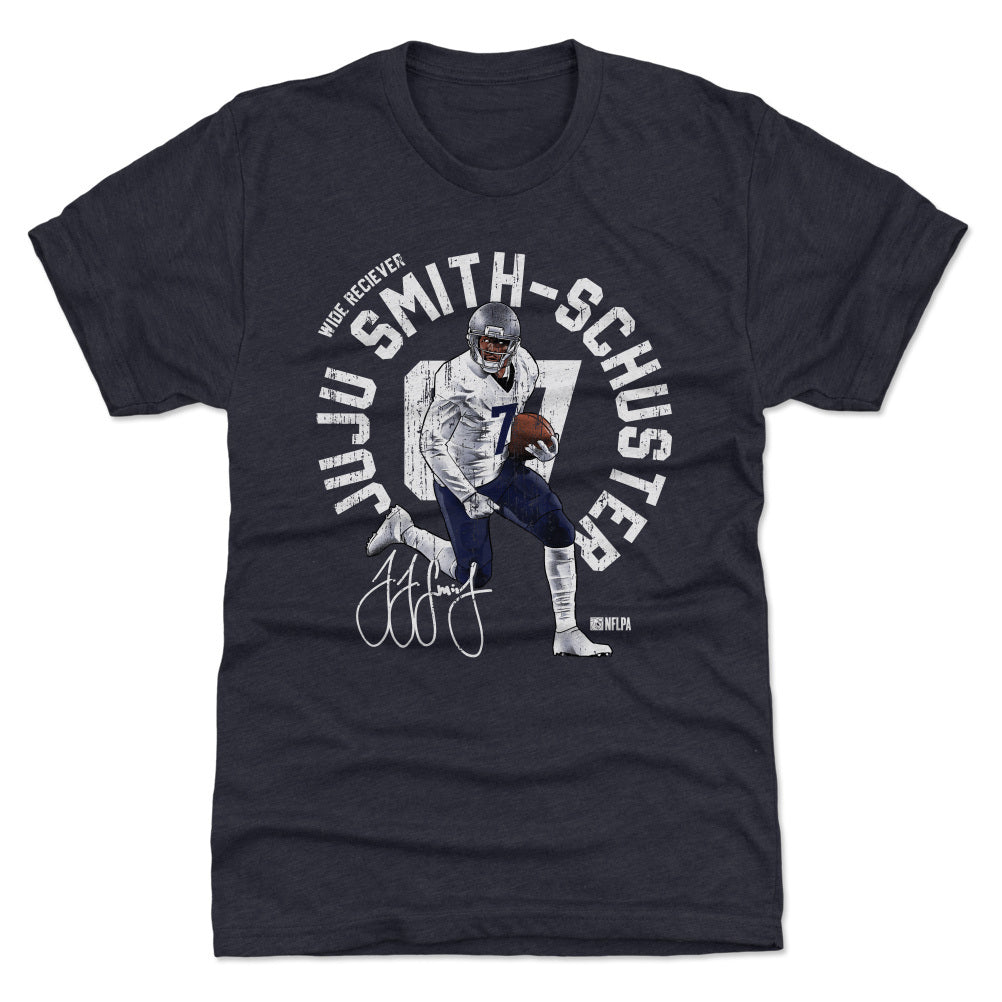 JuJu Smith-Schuster Shirt, New England Football Men's Cotton T-Shirt