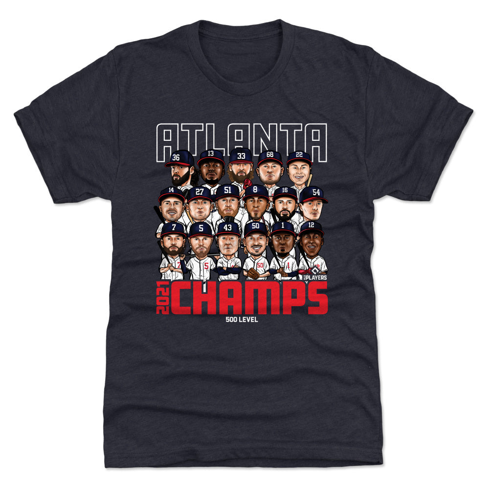  Atlanta Baseball 2021 Champions Shirt (Cotton, Small