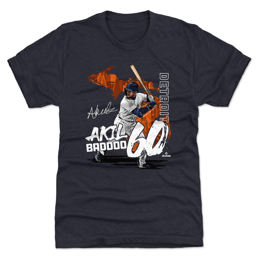 Akil Baddoo T-Shirt, Detroit Baseball Men's Premium T-Shirt