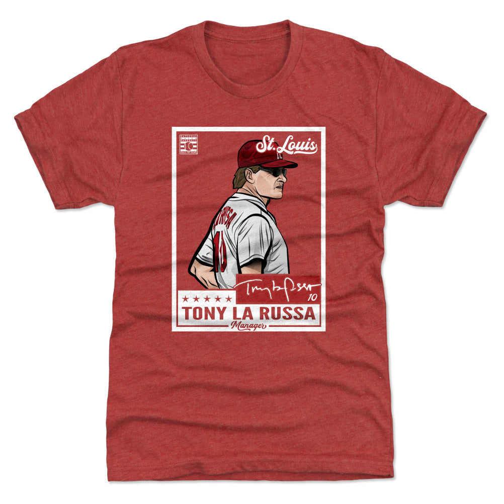  500 LEVEL Tony La Russa Shirt (Cotton, Small, Heather