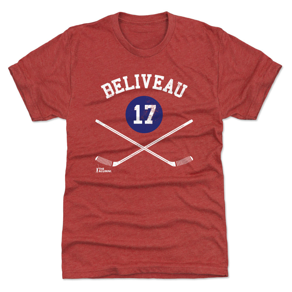 Jean Beliveau Men&#39;s Premium T-Shirt | 500 LEVEL