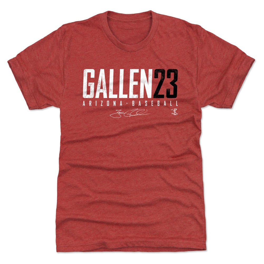 Zac Gallen Shirt, Arizona Baseball Men's Cotton T-Shirt