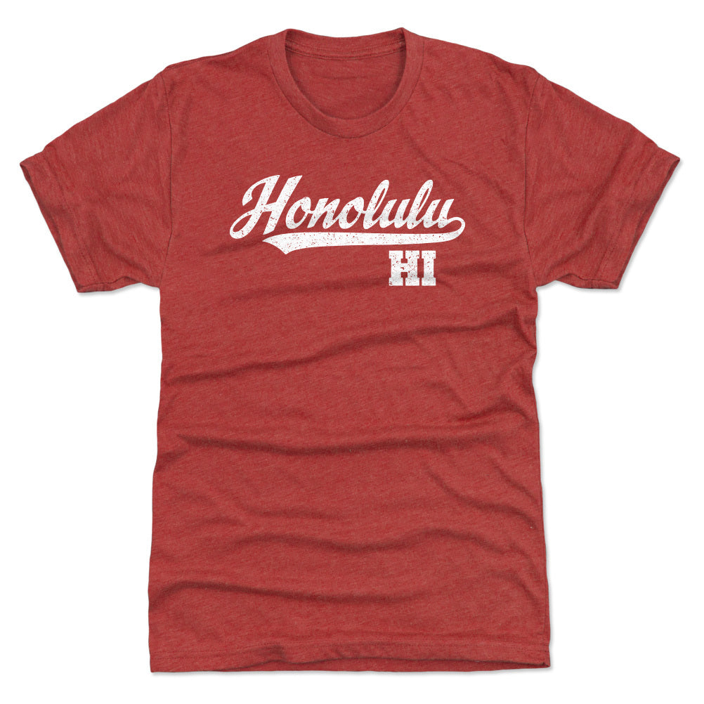 Honolulu Hawaii City Script WHT