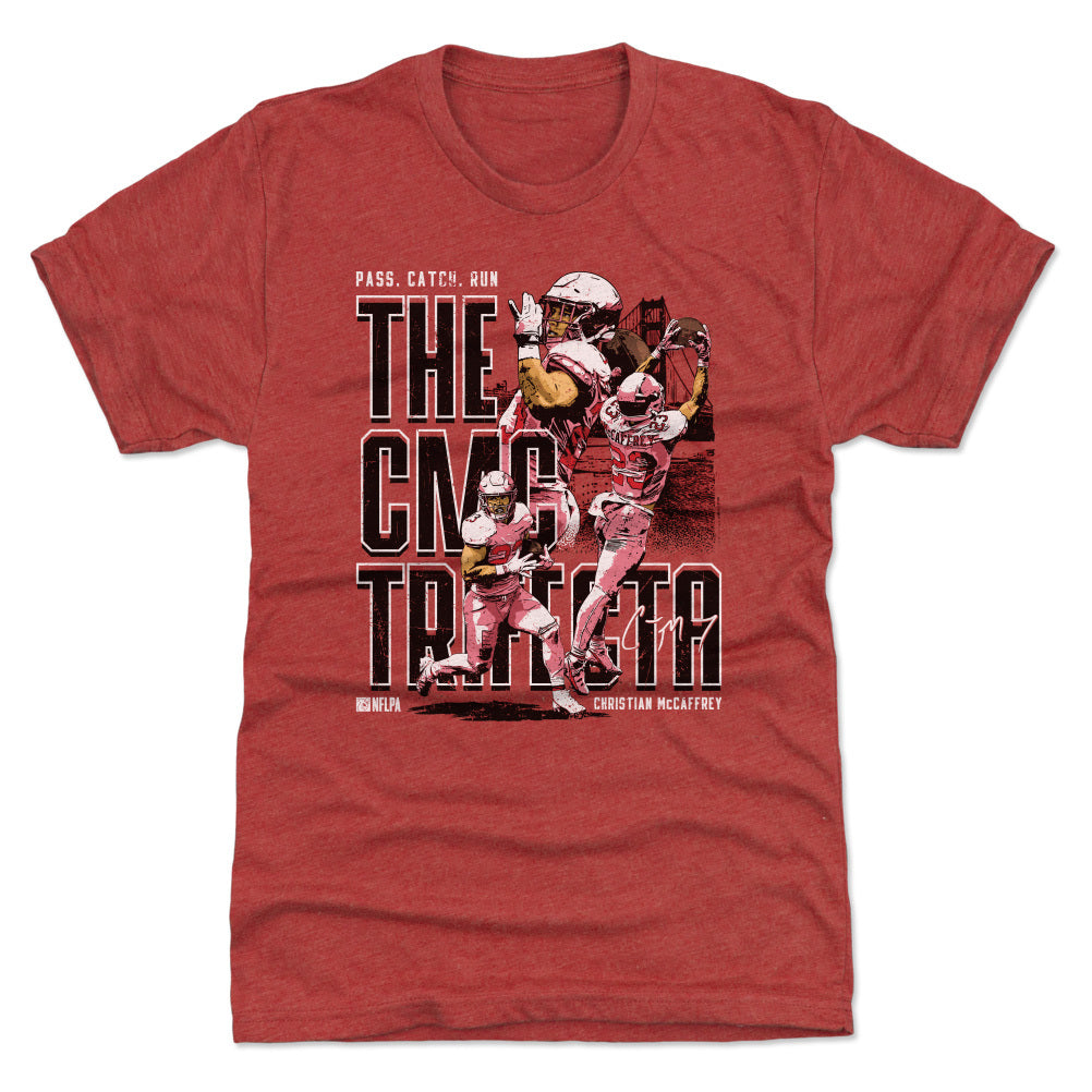 Christian McCaffrey T-Shirt  San Francisco Football Men's Premium