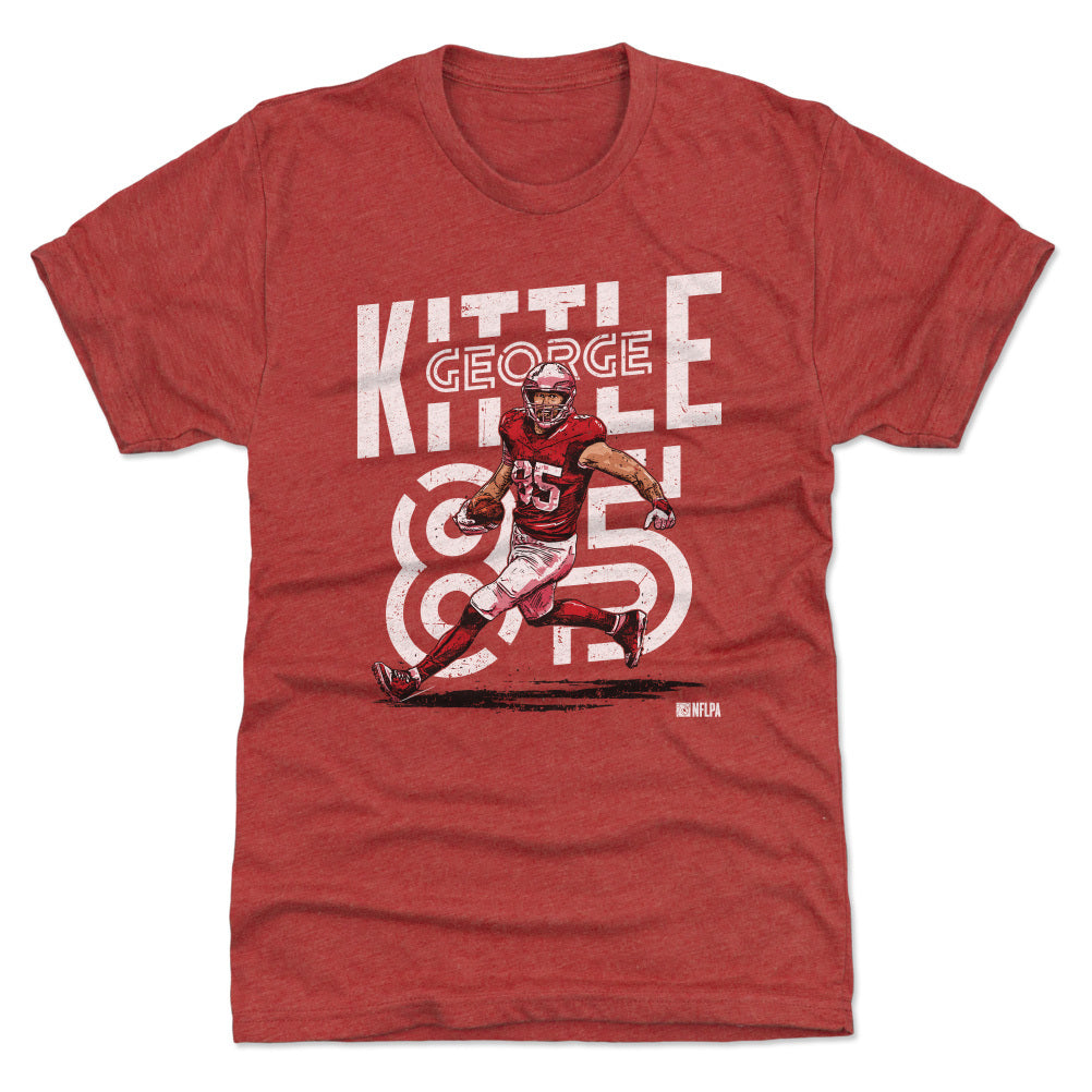 George Kittle Men&#39;s Premium T-Shirt | 500 LEVEL