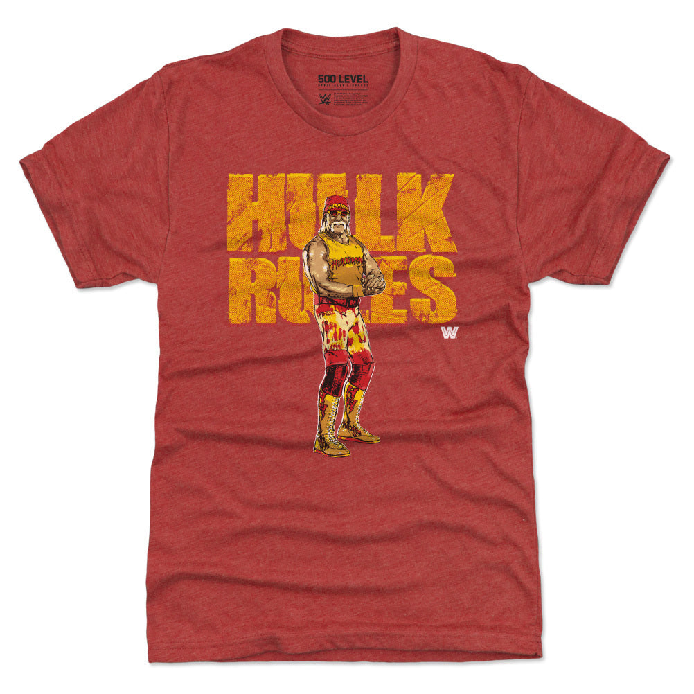 Men's Red Hulk Hogan Baseball Jersey