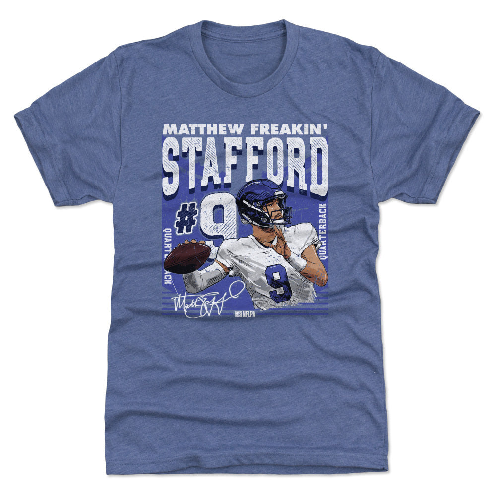 Airbrushed Matt Stafford Detroit Football Commercial T SHirt