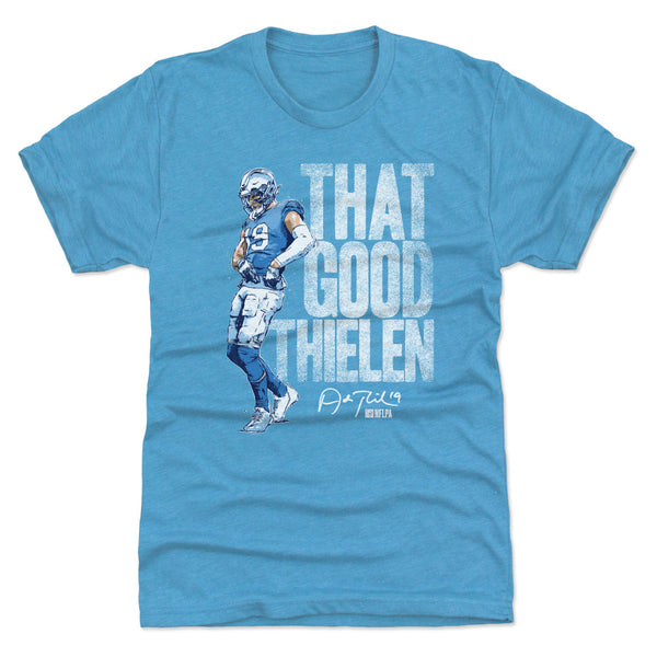 Adam Thielen Shirt, Carolina Football Men's Cotton T-Shirt