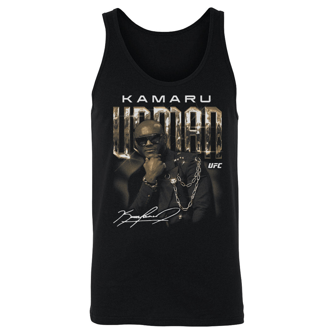 Kamaru Usman Men&#39;s Tank Top | 500 LEVEL