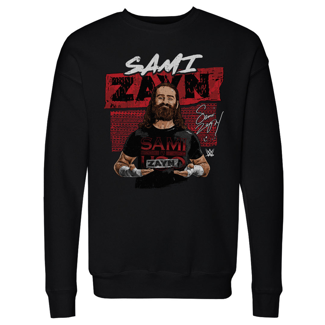 Sami Zayn Men&#39;s Crewneck Sweatshirt | 500 LEVEL