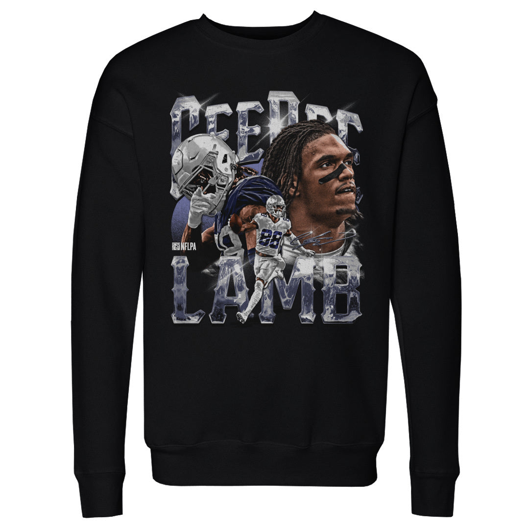 CeeDee Lamb Men&#39;s Crewneck Sweatshirt | 500 LEVEL