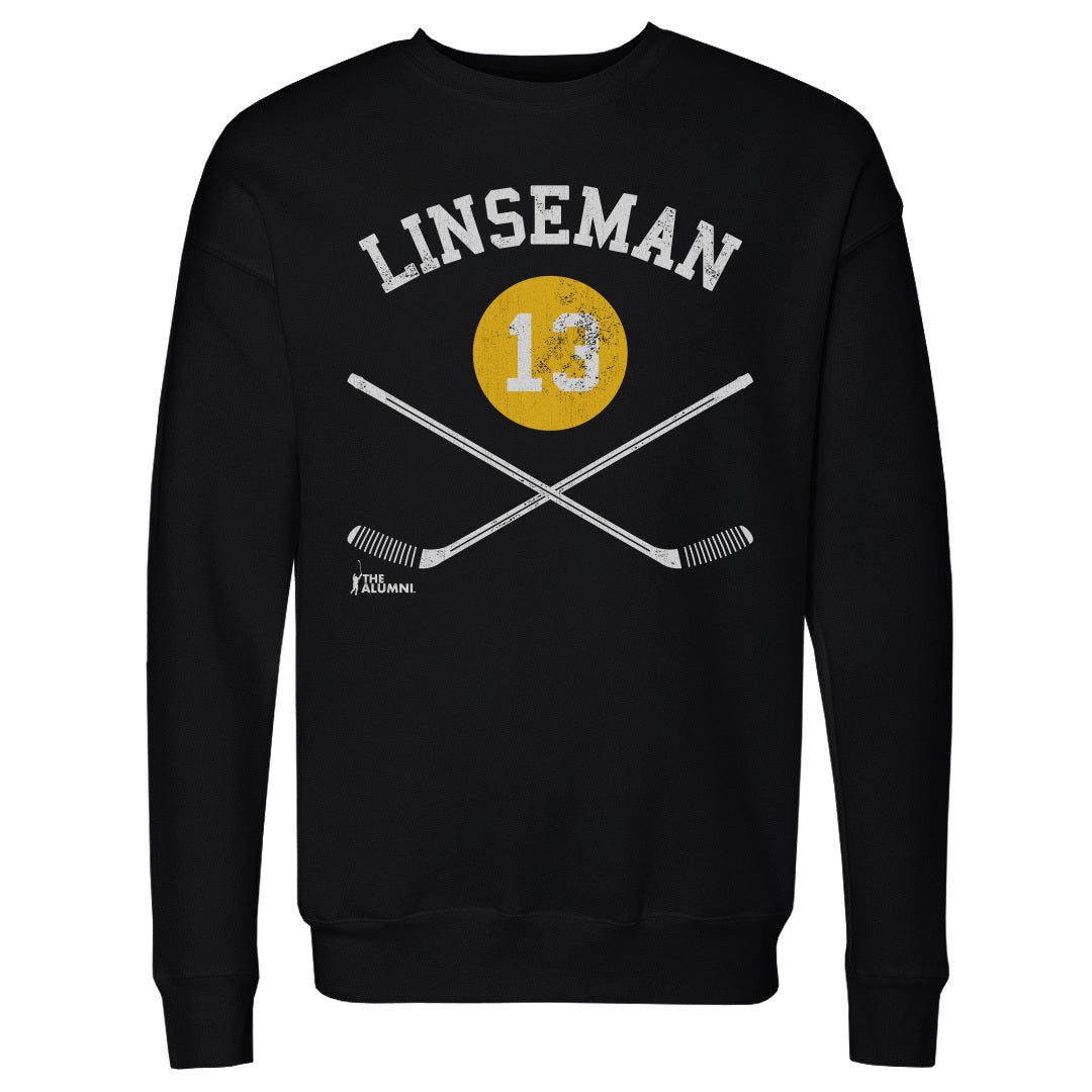 Ken Linseman Men&#39;s Crewneck Sweatshirt | 500 LEVEL