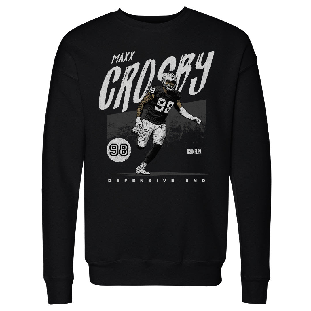 Maxx Crosby Men&#39;s Crewneck Sweatshirt | 500 LEVEL