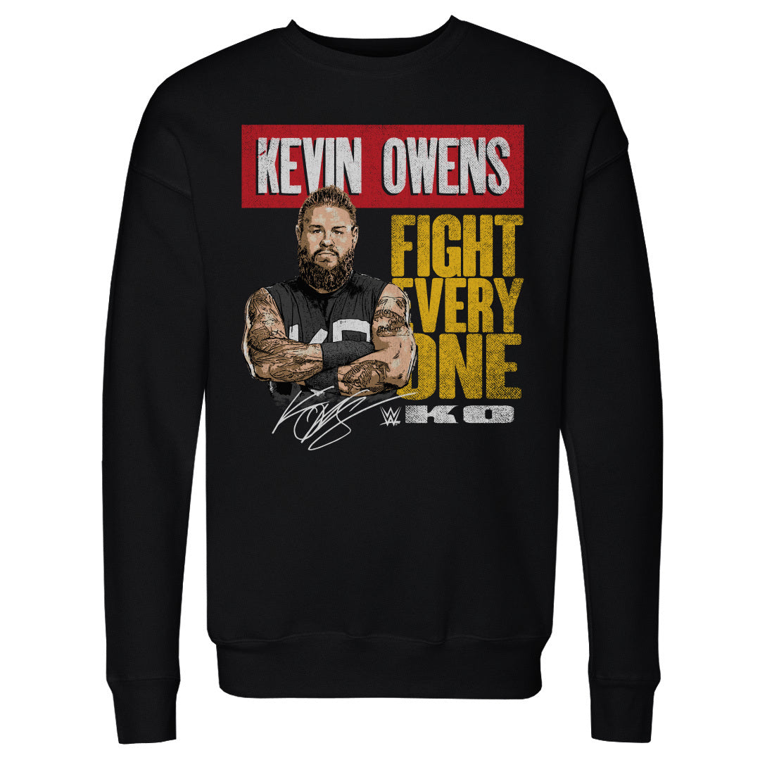 Kevin Owens Men&#39;s Crewneck Sweatshirt | 500 LEVEL