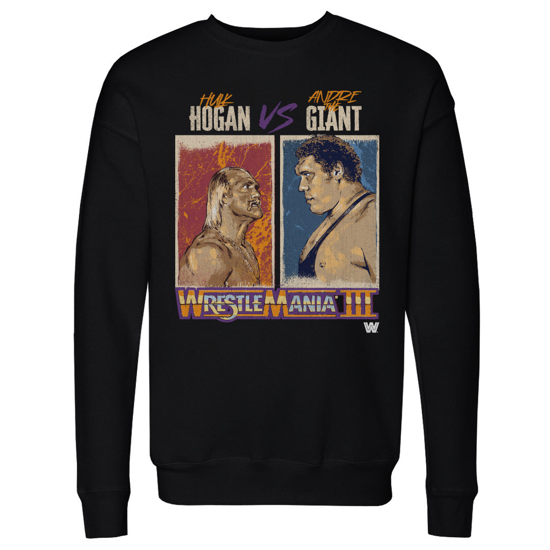 Hulk Hogan Men&#39;s Crewneck Sweatshirt | 500 LEVEL