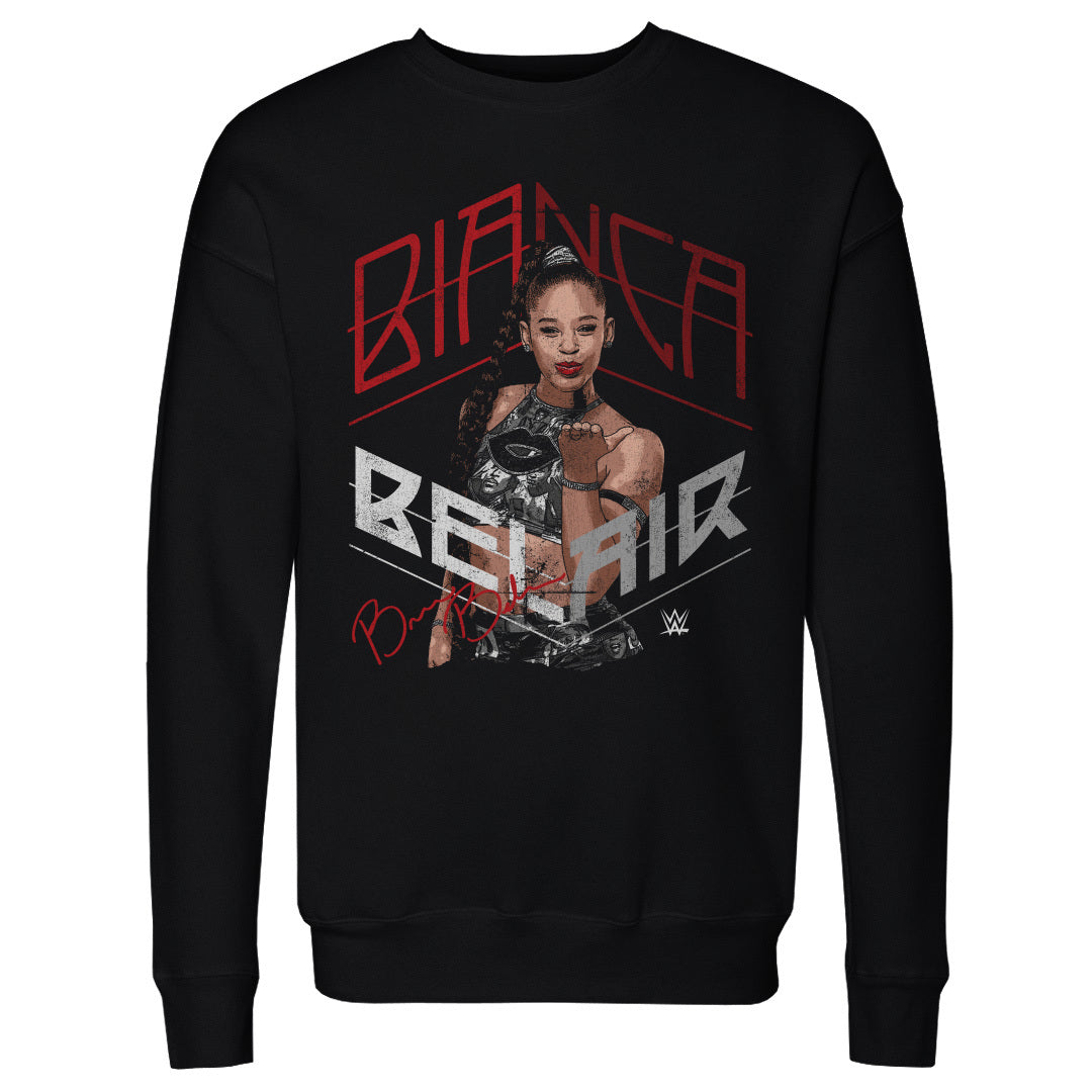 Bianca Belair Men&#39;s Crewneck Sweatshirt | 500 LEVEL