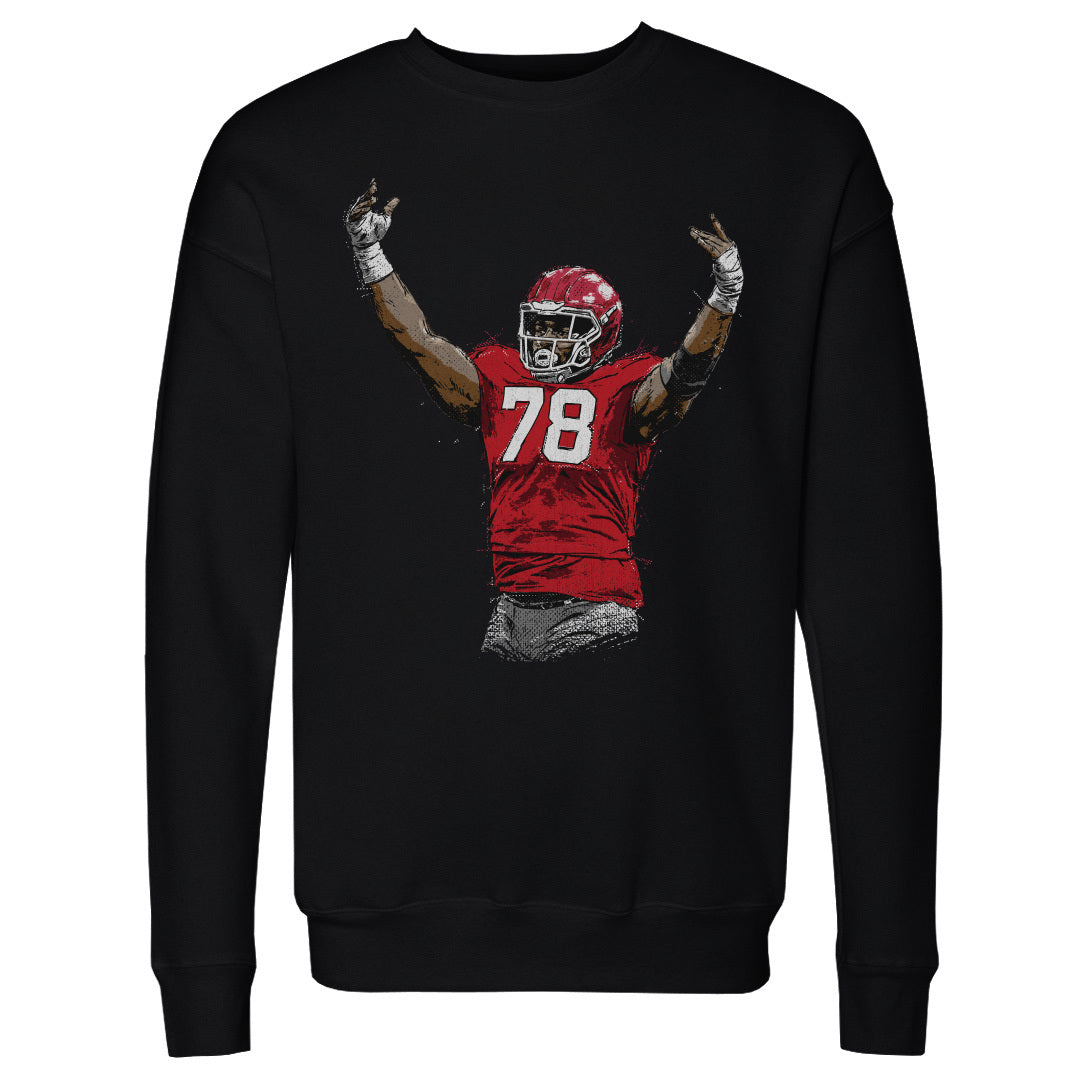 Nazir Stackhouse Men&#39;s Crewneck Sweatshirt | 500 LEVEL