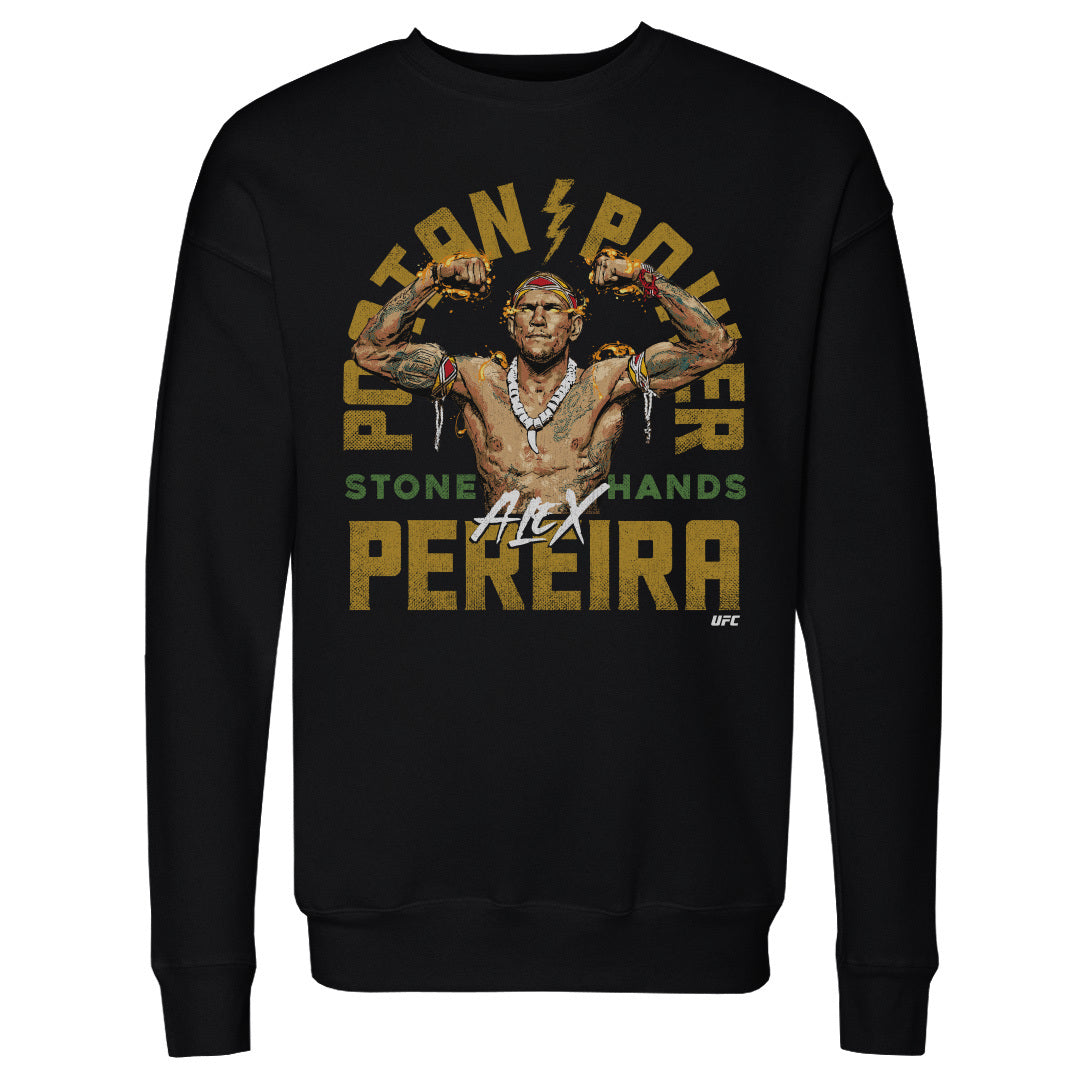 Alex Pereira Men&#39;s Crewneck Sweatshirt | 500 LEVEL