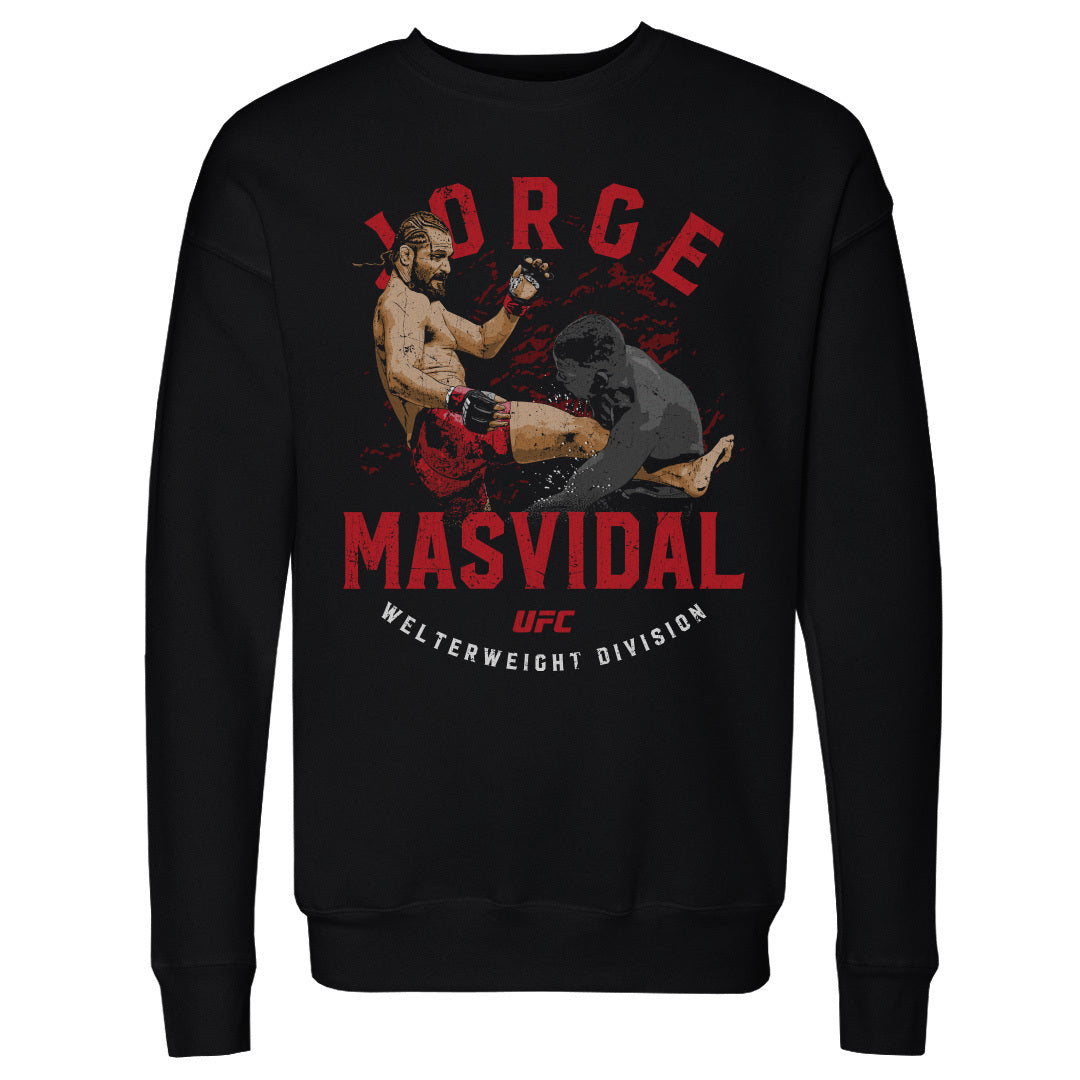 Jorge Masvidal Men&#39;s Crewneck Sweatshirt | 500 LEVEL
