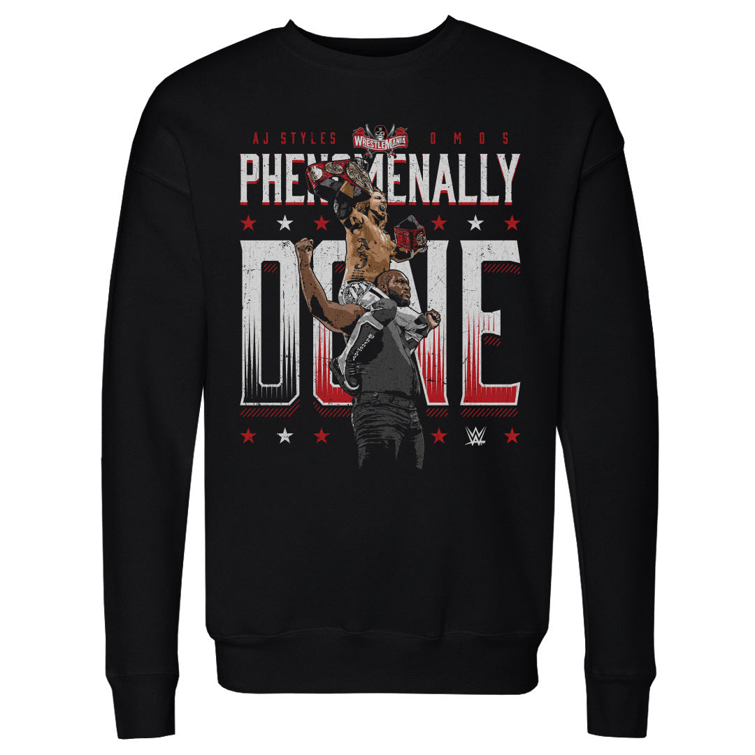 A.J. Styles Men&#39;s Crewneck Sweatshirt | 500 LEVEL