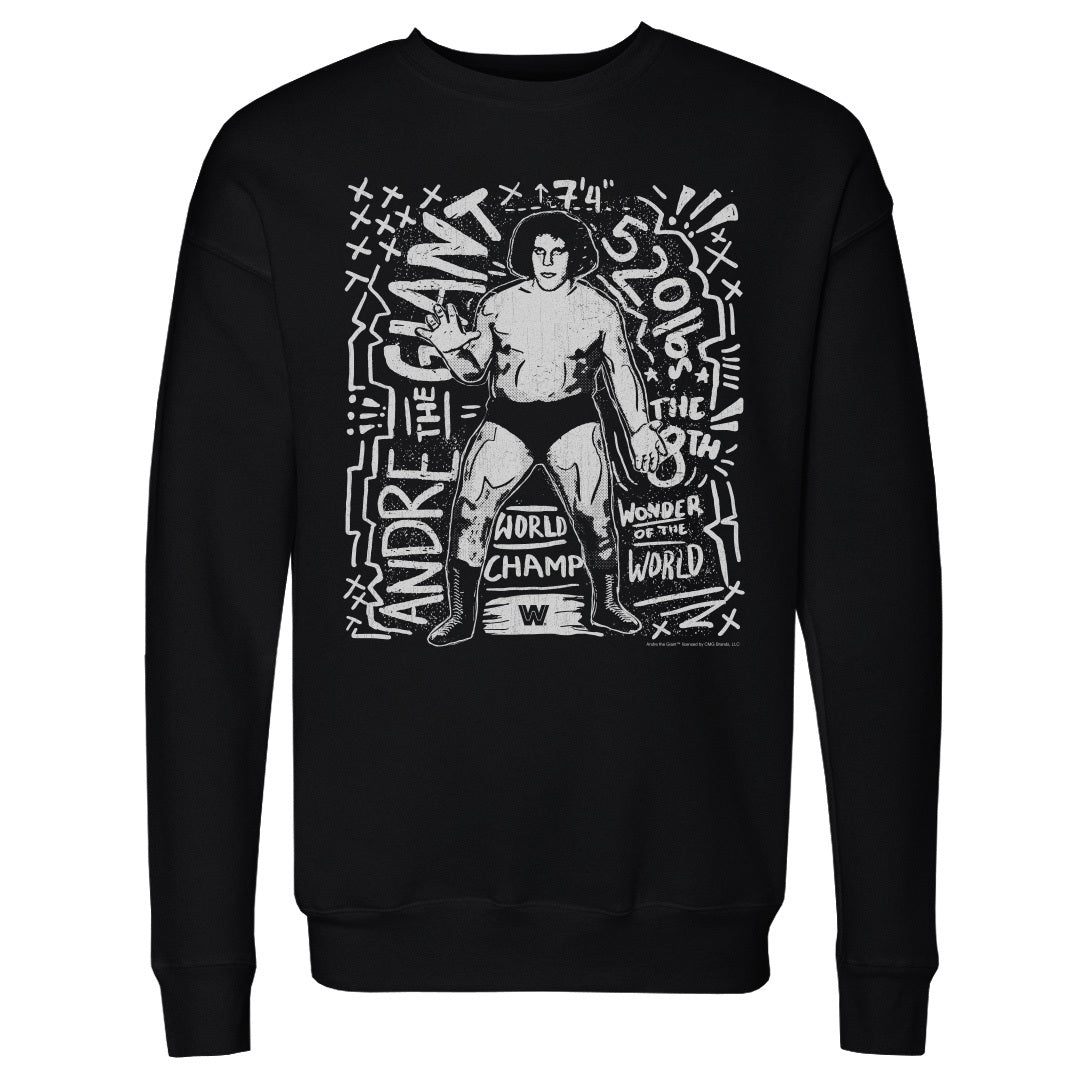 Andre The Giant Men&#39;s Crewneck Sweatshirt | 500 LEVEL