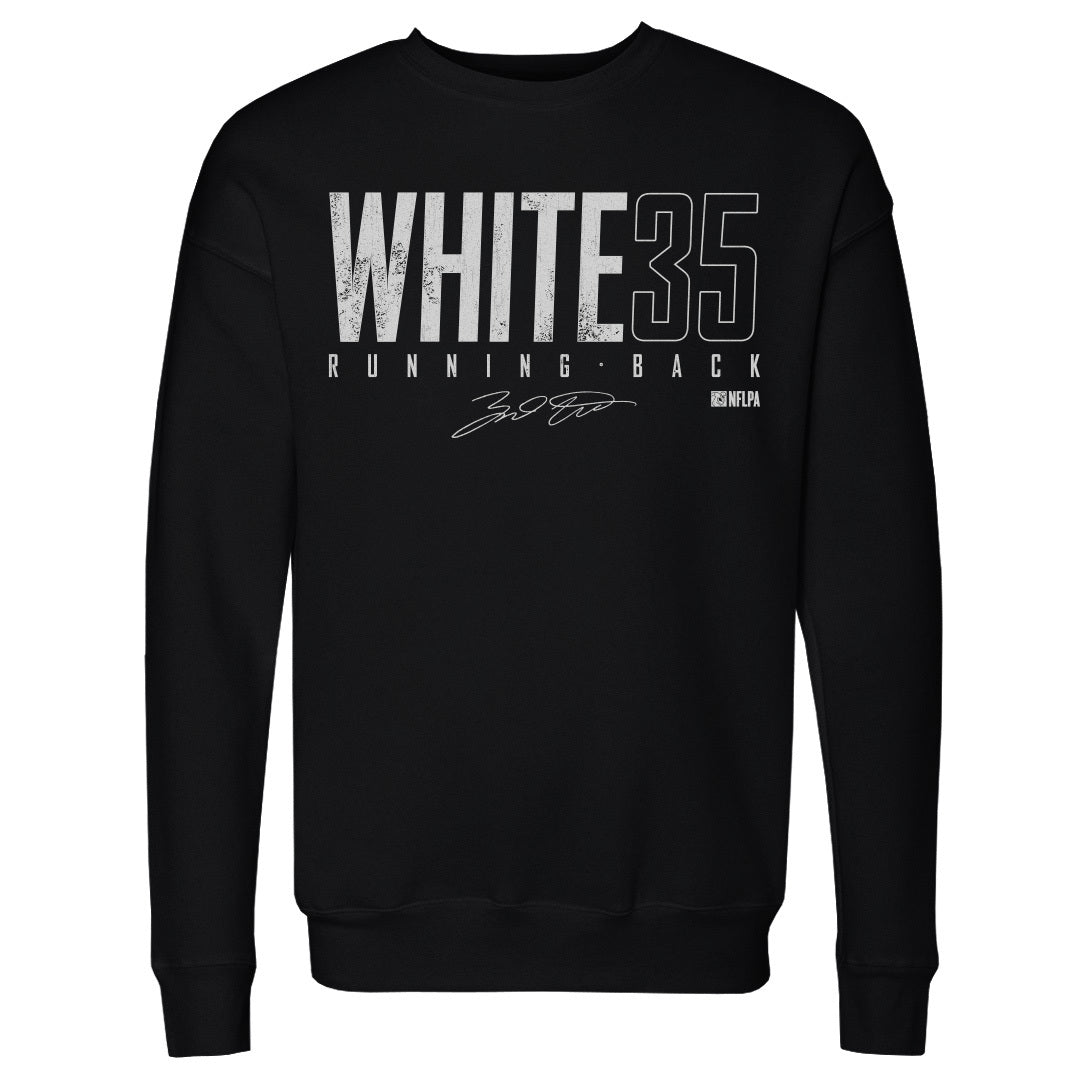 Zamir White Men&#39;s Crewneck Sweatshirt | 500 LEVEL