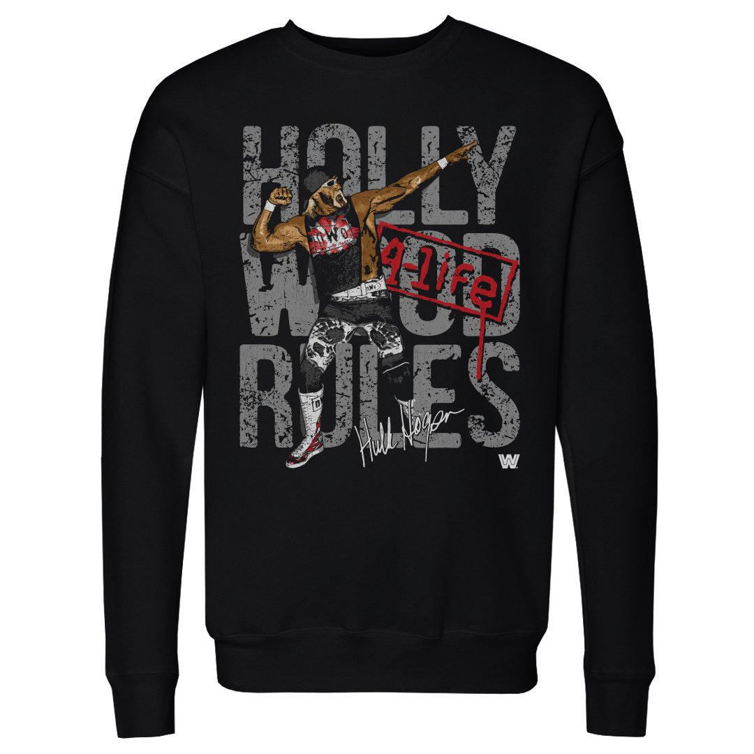 Hulk Hogan Men&#39;s Crewneck Sweatshirt | 500 LEVEL