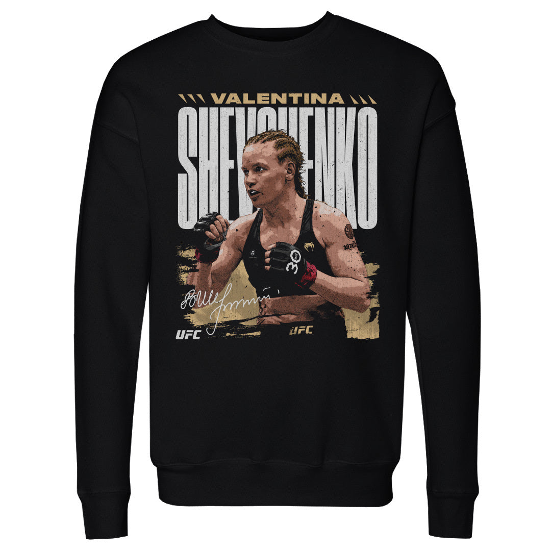 Valentina Shevchenko Men&#39;s Crewneck Sweatshirt | 500 LEVEL