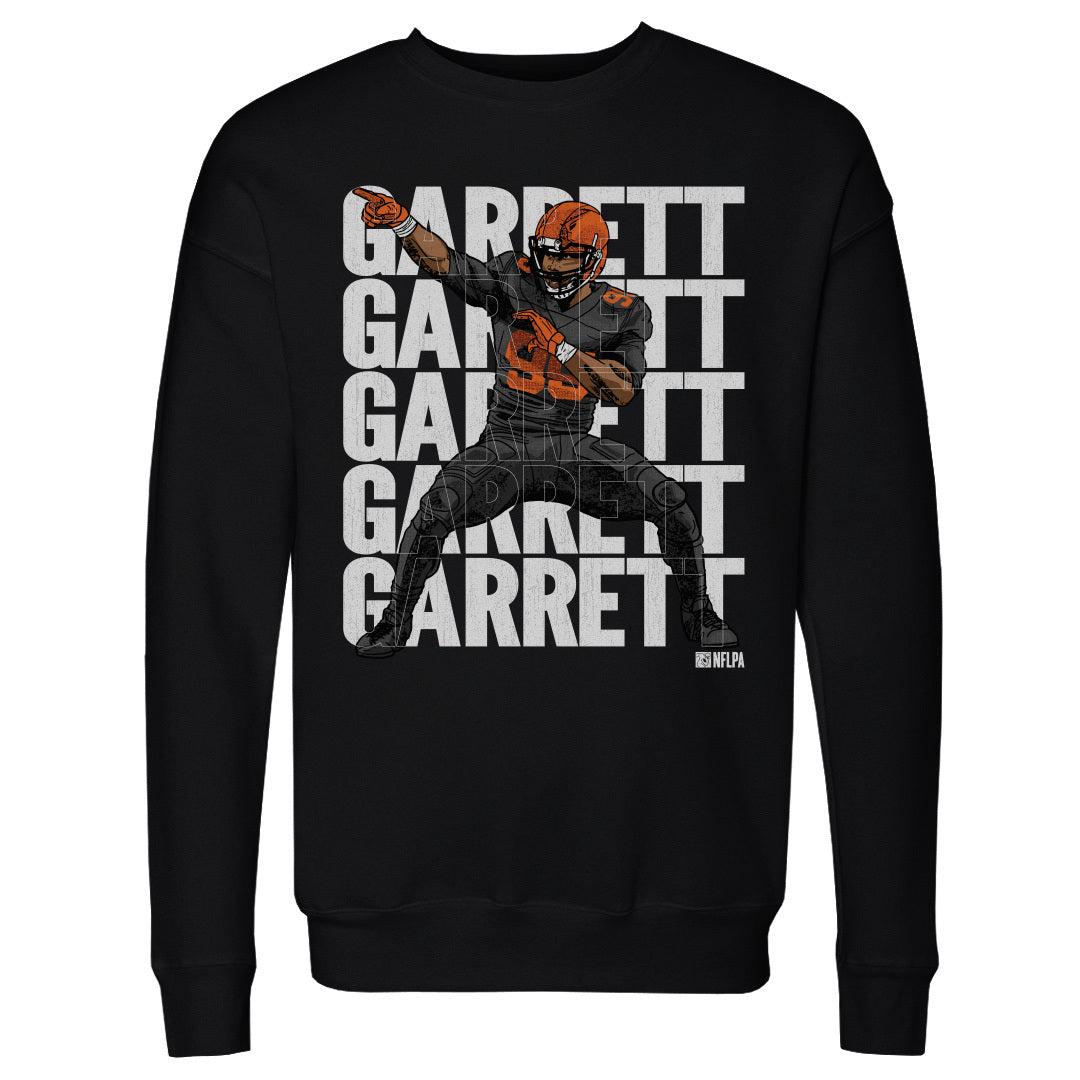 Myles Garrett Men&#39;s Crewneck Sweatshirt | 500 LEVEL
